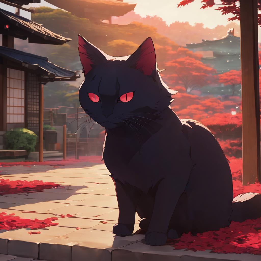 Ayadim's black cat avatar
